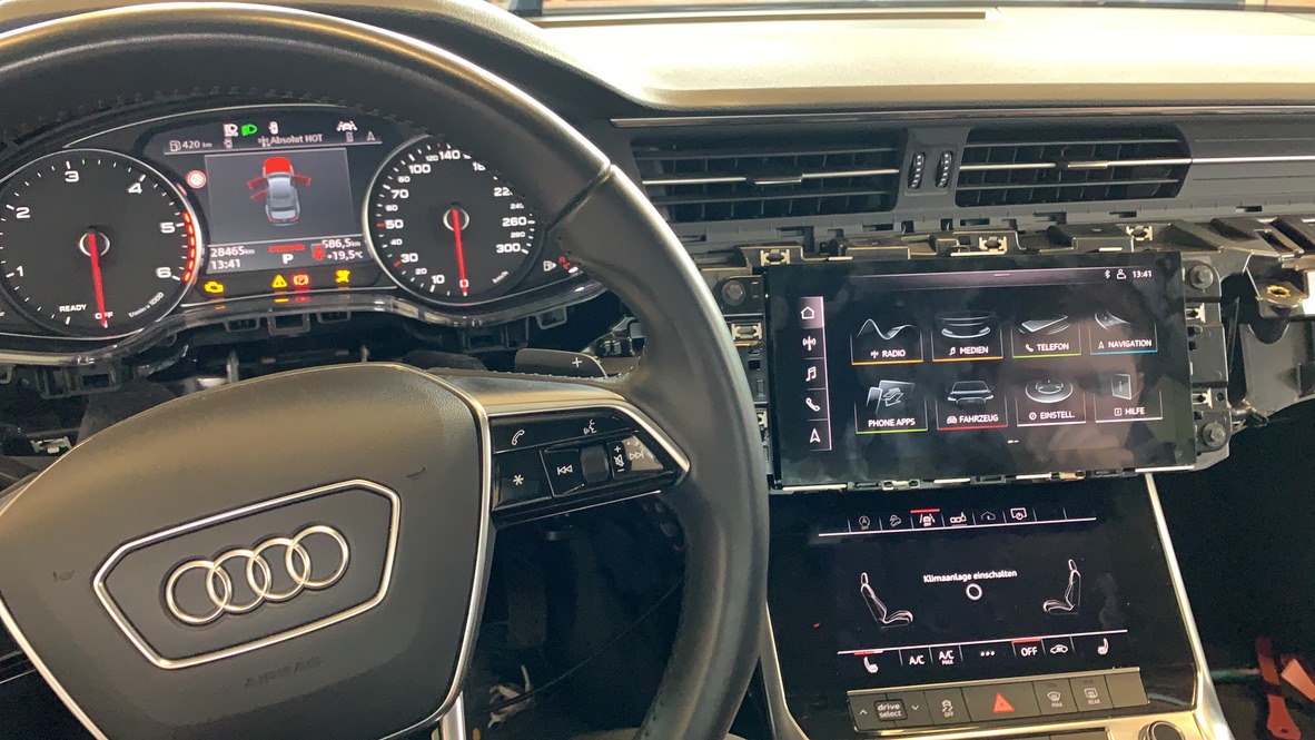 Audi A6 (4K) MIB2 grosses Display und Virtual Cockpit Nachrüstung / Retrofit fahrzeugcodierung.ch