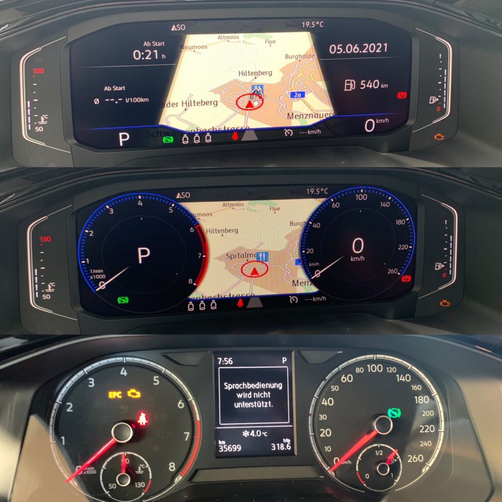 VW Polo (AW) Virtual Cockpit Nachrüstung / Retrofit –