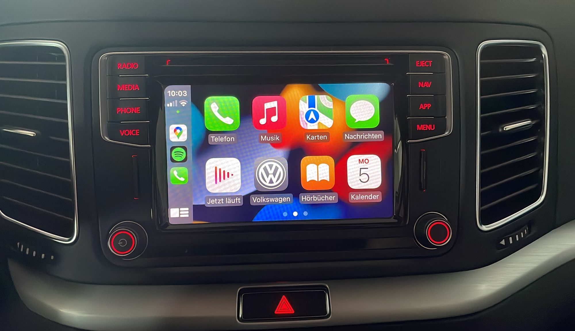 VW Sharan II (7N) Apple CarPlay Freischaltung fahrzeugcodierung.ch
